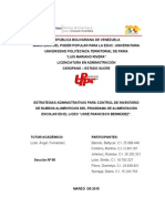 Proyecto de Estrategias Administrativas