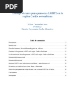 Trabajo Decente Para Personas LGBT en La Región Caribe Colombiana