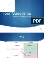 Four Quadrants: by Jimmy Lin and Jackson Chen