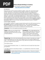 evidence-based writing in science