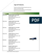 Catalogo de Productos 2013 PDF