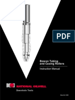 Bowen Tubing and Casing Rollers: Instruction Manual