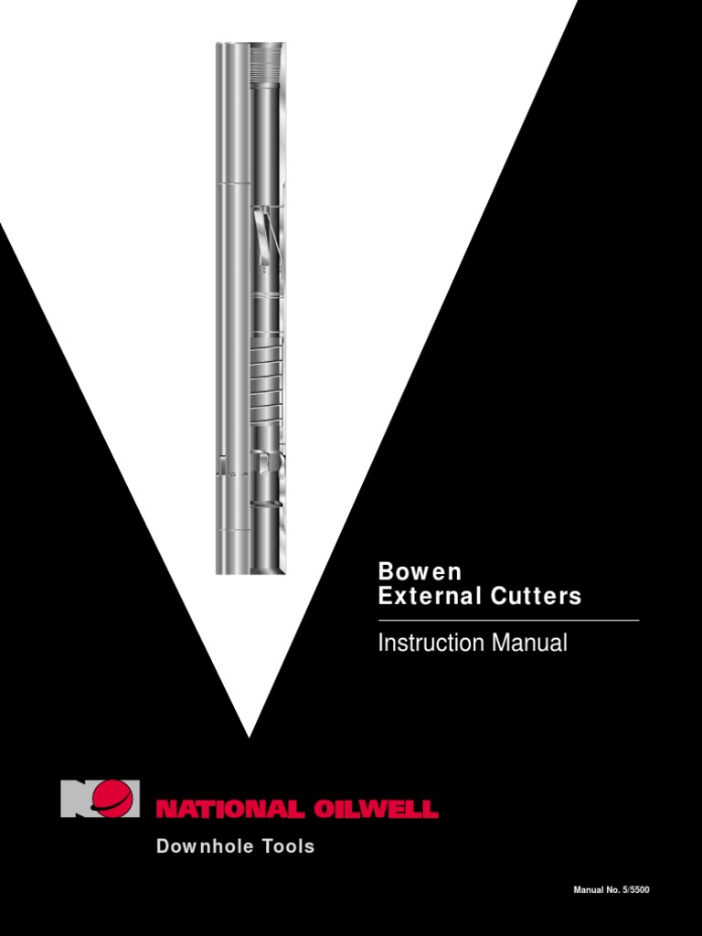 Bowen External Cutters Instruction Manual PDF