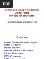 Matlab Filters