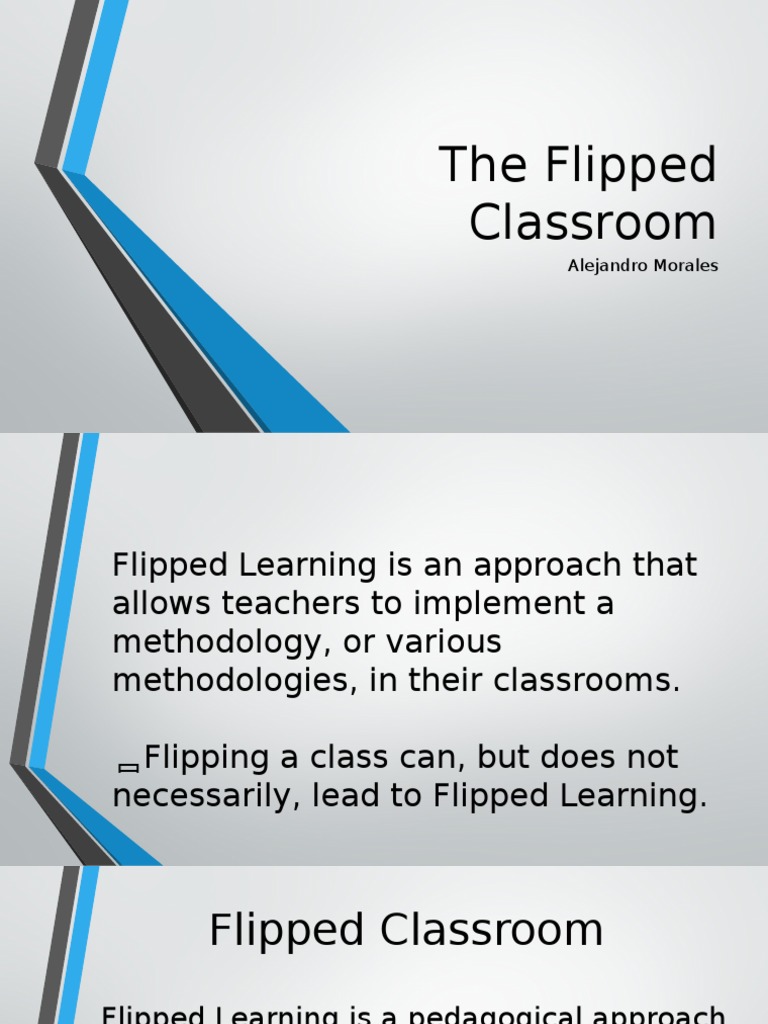 Flipped Classroom Methodology Explained | PDF | Career & Growth