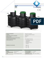 Ep600 Datos Tecnicos Depuradora Oxidacion Total Saneamador