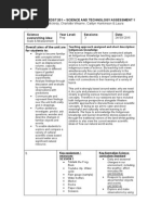 Unit Plan - Scale and Measurement & Indigenous Knowledge