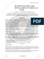 Optimization of Soda Ash Environmental Impact Using Lca Tool