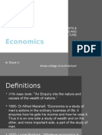 Basics of Economics