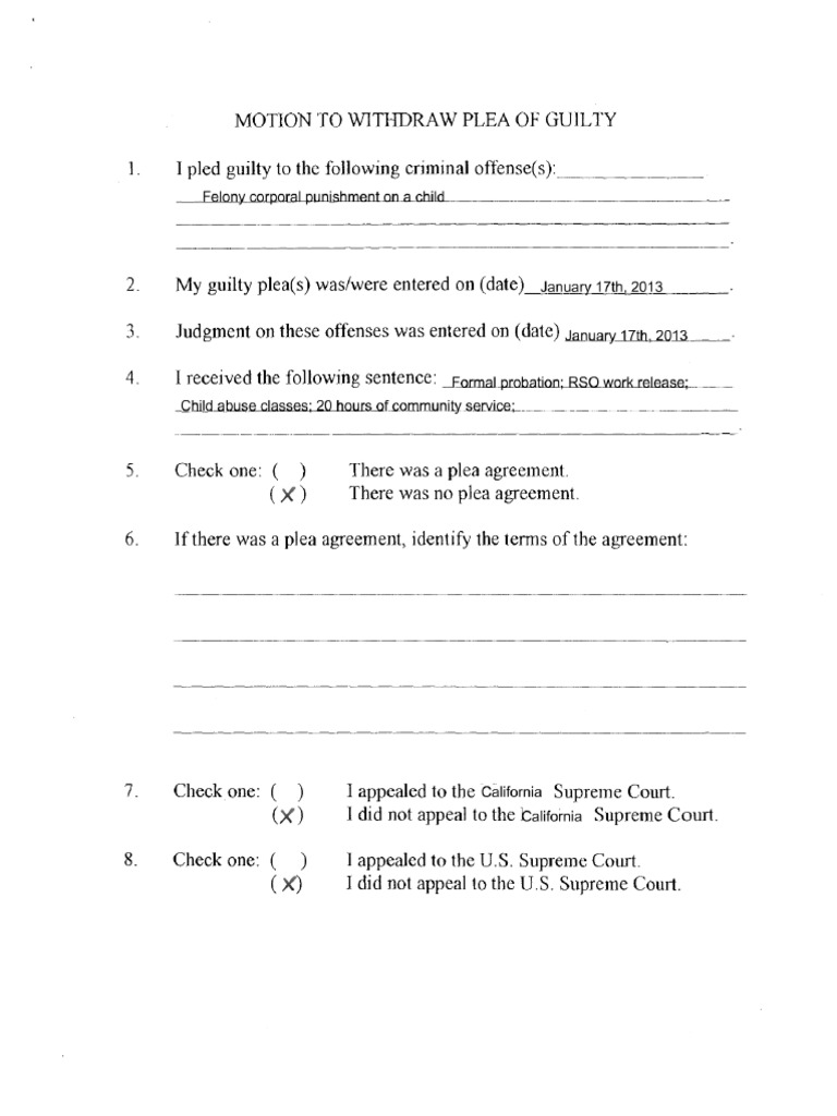 Motion to Withdraw Pleapdffiller Government Information Public Law