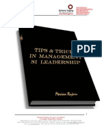 Marian Rujoiu-Tips and Tricks-In Management Si Leadership