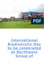 International Day For Biological Diversity 2015