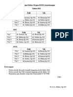 Jadwal Jaga Dokter 1