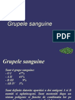 Grupele Sanguine