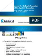 6a. Design - Technical Seminar For Cathodic Protection To GOGC Design