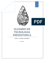 Glosario Tecnología Lítica