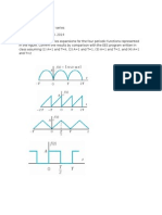 Homework1 Fourier