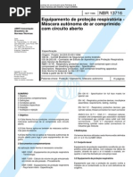 NBR 13716 Mascara Autonoma