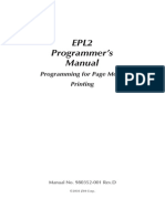 EPL2 Programmer’s Manual