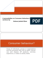 Consumer Behavior in Services
