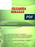 Poluarea Solului Proiect PowerPOint