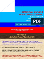 Hubungan Pusat Daerah Pert 3