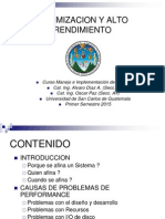 Optimizaciвn y Alto Rendimiento (Met. de Afinamiento de Sistemas) PDF