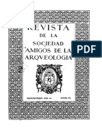 Revista de La Sociedad "Amigos de La Arqueología"