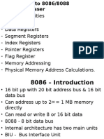 Introduction to 8086/8088 Microprocessor Architecture