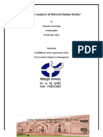 Technical Analysis of Selected Indian Stocks