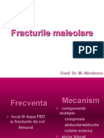 Fracturile Maleolare