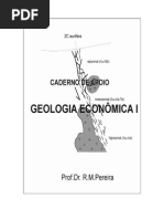 Apostila geologia economica
