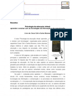 Resenha Psicologia Da Educação Virtual - RenataSbrogio PDF