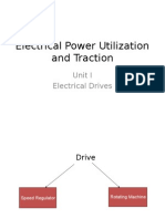 Electrical Power Utilization and Traction: Unit I Electrical Drives