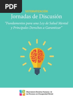 Sistematizacion Jornadas de Discusión