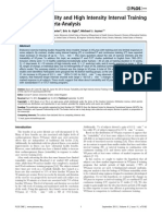 Bacon, A. Et Al (2013) VO2max Trainability and HIIT in Humans a Meta-Analysis