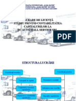 Studiu Privind Contabilitatea Capitalurilor La SC... Slide-Uri
