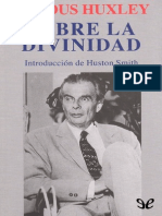 Aldous Huxley - Sobre La Divinidad