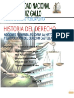 La evolución histórica del derecho en España