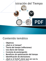 Administración Del Tiempo