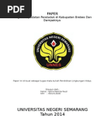 Download Tingkat Kepadatan Penduduk di Kabupaten Brebes Dan Dampaknya  by Iqlima Ramiza Fauzi SN266047637 doc pdf
