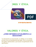 Valores y Ética I