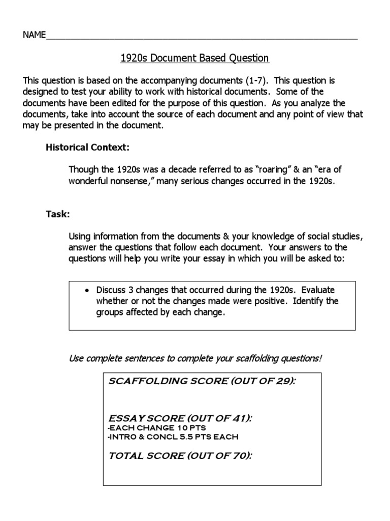 Prohibition dbq document a answers picture