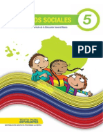 Libro  Sociales_5 para quinto grado