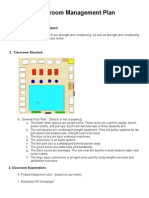 Classroom Management Plan: 1. Courses You Would Like To Teach