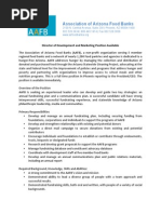 Association of Arizona Food Banks Director of Development