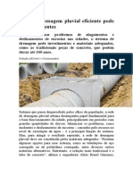 Rede de Drenagem Pluvial Eficiente Pode Evitar Enchentes