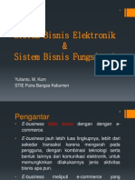 BAB IV Sistem Bisnis Elektronik & Fungsional