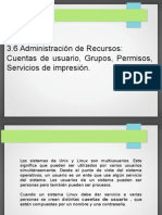 3.6 Usuarios y Grupos, Gestión de Permisos e Instalación de Derechos en Ubuntu