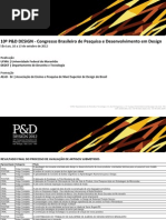 Artigos Aprovados PDDesign2012 Resultado Final